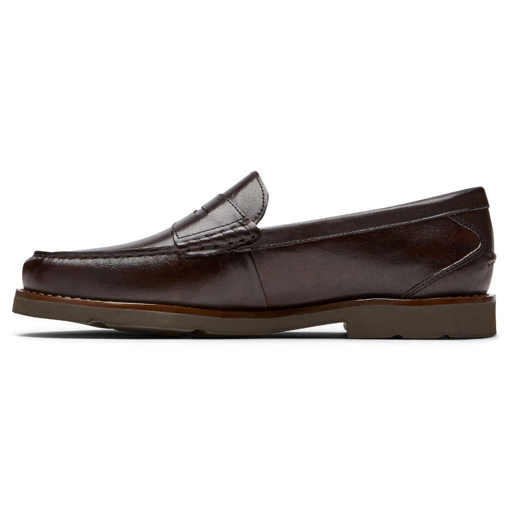 Rockport Loafers Herre Mørke Brune - Modern Prep Penny - UPKC81076